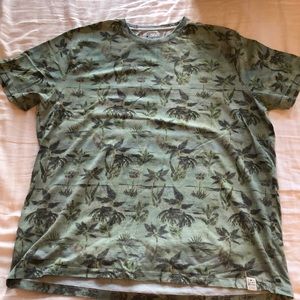Lucky brand size XL palm tree patterned shirt.